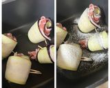 ひじき煮入り卵焼き☆豚バラ茄子巻きお弁当作り方4写真