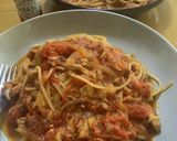 簡単美味しい!さばトマトパスタ☆作り方9写真