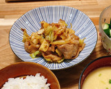 キャベツと豚こまのオイマヨ炒め作り方6写真