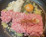 とろーり卵入りハンバーグ作り方3写真