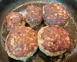 とろーり卵入りハンバーグ作り方6写真