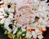 塩酒粕と醤油酒粕の麻婆豆腐丼作り方2写真