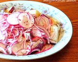 黄緑色のサラドレ❤いつものサラダが華やか作り方6写真