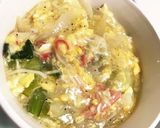 チンゲンサイのたまご餡かけ丼作り方5写真