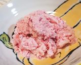 いちごがたっぷりな美味しいイチゴアイス作り方8写真