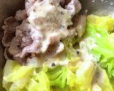 牛肉と春キャベツのモリモリサラダ作り方8写真