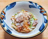絶品です☆鶏肉と塩もみ白菜の生姜炒め作り方8写真