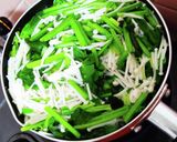 えのきとほうれん草と豚ロースの生姜焼き作り方1写真