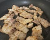 まじうまい！たけのこと豚肉のみそ炒め♡作り方3写真