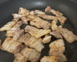 まじうまい！たけのこと豚肉のみそ炒め♡作り方3写真