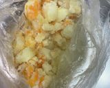 レンジで時短！ベーコンポテトサラダ作り方2写真