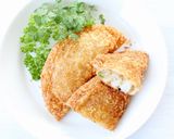 大好きな【海老ポテチーズの餃子皮フライ】作り方9写真