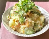 ちくわポテサラの磯辺揚げ風作り方1写真