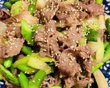 牛肉とアスパラのオイスター炒め作り方3写真