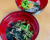 超簡単！塩昆布となめ茸のおすまし作り方2写真