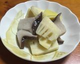 料亭の味♡笑♡筍とエリンギ入りお吸い物作り方1写真