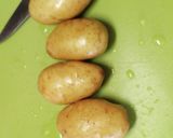 化学調味料なし★新じゃが甘辛そぼろ煮作り方1写真