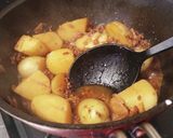 化学調味料なし★新じゃが甘辛そぼろ煮作り方9写真