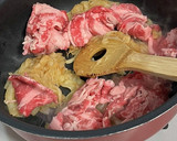 春のビーフカレー　新玉とUSビーフ作り方7写真