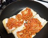 超簡単 油揚げの納豆キムチチーズ焼き作り方1写真
