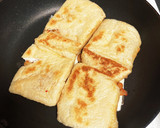超簡単 油揚げの納豆キムチチーズ焼き作り方3写真