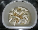 牛蒡のバター醤油炒め作り方1写真