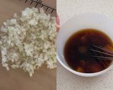 豆腐つくね　卵黄を絡めて♪作り方2写真