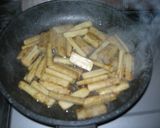 牛蒡のバター醤油炒め作り方4写真
