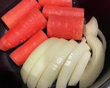 にんじんポタージュ　離乳食冷凍保存作り方1写真