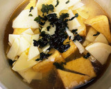 筍・わかめ・厚揚げ・小松菜・豚肉の煮物作り方4写真