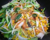 合う♡味噌コチュジャン餅チーズ炒め！作り方6写真