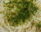 ゆでもやし＋ごま油＋青のり＋豆板醤＋醤油作り方2写真