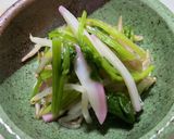 蒲鉾とほうれん草ともやしのさっぱり和え☆作り方2写真