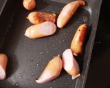 ワインに合う♪うるいのにんにく炒め作り方2写真