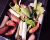 ワインに合う♪うるいのにんにく炒め作り方5写真