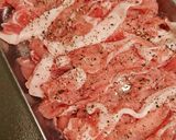 燻製ウズラ豚巻き作り方1写真