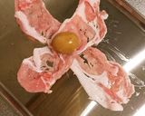 燻製ウズラ豚巻き作り方3写真