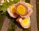 燻製ウズラ豚巻き作り方7写真