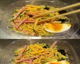 美味ドレとプルコギナンプラーで冷やし中華作り方2写真