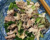ささっと♪ピリ辛せりの鯖缶和え作り方7写真