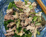 ささっと♪ピリ辛せりの鯖缶和え作り方7写真