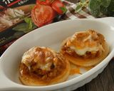 新玉葱のボロネーゼチーズ焼き作り方7写真
