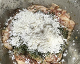 青のりの豚唐揚げ☆ゆかり味のちくわお弁当作り方2写真