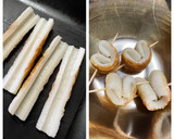 青のりの豚唐揚げ☆ゆかり味のちくわお弁当作り方5写真