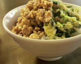 【簡単・ヘルシー】豆腐入り肉そぼろ★作り方3写真