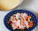 ふわとろっ、牛乳と卵の朝ごはん作り方4写真