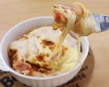 作り置きソースで★スパトマグラタン作り方6写真