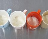 レンジで2分☘モチっと甘酒マグケーキ作り方1写真