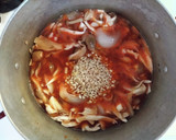 ヘルシー♬ もち麦と きのこの スープ✾作り方5写真