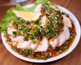 最強万能ニラだれ♪ふわふわむね肉よだれ鶏作り方7写真